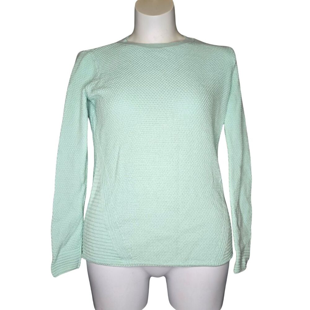 Vineyard Vines Wool Cotton Textured Waffle Knit Crewneck Sweater Size XS